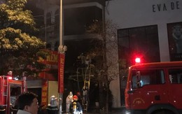 Cháy lớn trên phố Trần Duy Hưng