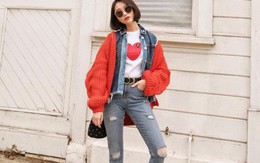 Có tới 4 cách mix đồ với màu đỏ cực chất, đủ để bạn nổi nhất Tết này