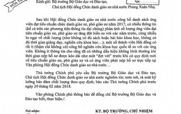 Thủ tướng yêu cầu rà soát chất lượng giáo sư, phó giáo sư