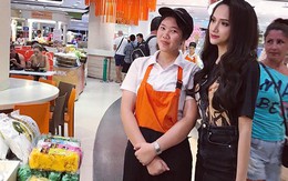 Nhiều người Thái Lan nhận ra Hoa hậu Chuyển giới Hương Giang khi cô đi mua sắm