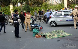 Xe buýt cán qua nam thanh niên tử vong, đường Lê Duẩn ùn kéo dài