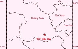 Lần đầu tiên động đất 3,0 độ richter xảy ra tại huyện Thường Xuân (Thanh Hóa)