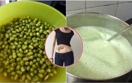 Công thức nước đậu xanh đúng chuẩn giảm ngay 5kg/tuần, ngăn lão hóa