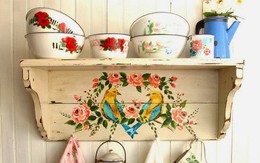 Sử dụng phụ kiện bếp theo phong cách retro chưa bao giờ là lỗi mốt