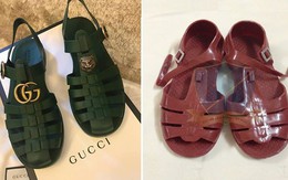 Mẫu sandal mới của Gucci giống hệt dép "rọ" của Việt Nam giá tận 11 triệu đồng