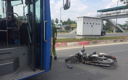 TP. HCM: Nam thanh niên 20 tuổi bị húc văng hơn 10m nguy kịch trên đại lộ Phạm Văn Đồng