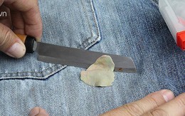 Mách mẹo gỡ kẹo cao su dính trên quần áo, giày dép cực nhanh bằng vài bước đơn giản