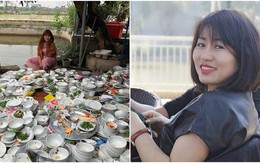 Nàng dâu là giám đốc chính thức lên tiếng sau bức hình rửa 50 mâm bát gây tranh cãi