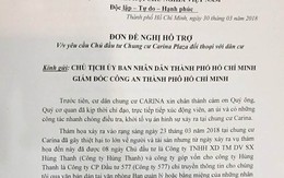 Cháy chung cư Carina Plaza: Yêu cầu chủ đầu tư ‘mất tích’ ra mặt đối thoại