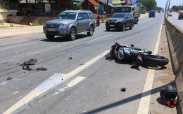 Va chạm với xe tải, tay chơi môtô phân khối lớn thiệt mạng