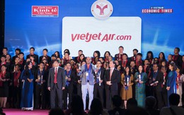 Vietjet được vinh danh Top 10 Doanh nghiệp Phát triển Uy tín nhất Việt Nam