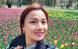 Thềm nhà phủ kín sắc hoa tulip của mẹ Việt tại Nhật