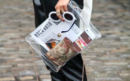 Mùa hè năm nay, túi xách trong suốt chắc chắn sẽ trở thành hot trend