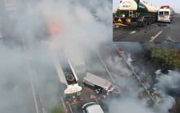 Xử lý thế nào sau vụ tai nạn liên hoàn trên cao tốc do người dân đốt cỏ gây khói