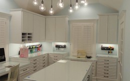 Làm cách nào để có góc may vá trong nhà chật, 20 thiết kế dưới đây sẽ giúp bạn