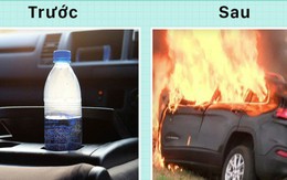 Vị trí đặt chai nước "Tử thần" trong xe ô tô mà rất nhiều người thường mắc phải