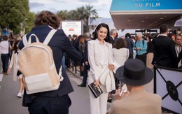 Nhã Phương xuất hiện cá tính khi tới LHP Cannes quảng bá phim