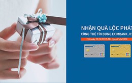 Nhận quà lộc phát cùng thẻ tín dụng Eximbank JCB