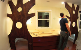 Bố cải tạo phòng cho con gái, tiếng hét mừng rỡ của con khi chiêm ngưỡng khiến hàng xóm phải tò mò qua xem