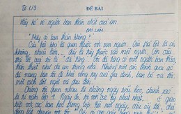 Bài văn điểm 10 về bạn thân khiến nhiều người rơi nước mắt