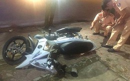 Xe tải tông xe máy cảnh sát, bỏ chạy hơn 100km