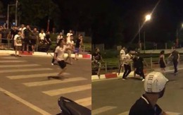 Hà Nội: Xác minh hai nhóm thanh niên đuổi chém nhau trên phố