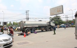 Cô gái bị xe bồn cán tử vong trên đường về quê cùng bạn trai