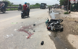 Hà Nội: Anh trai tử vong tại chỗ sau tai nạn, người em thất thần trước sự việc xảy ra quá nhanh