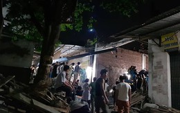 Hà Nội: Sập nhà đang xây, anh rể chủ nhà tử vong