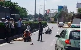 Hưng Yên: Va chạm với xe tải, một cán bộ CSGT nguy kịch