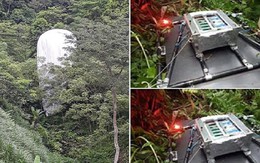 Vật thể lạ phát sáng rơi xuống rừng ở Hà Giang