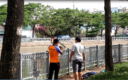Người dân vứt cần câu bỏ chạy khi phát hiện thi thể trôi trên kênh Tàu Hủ