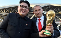 Bản sao Kim Jong-un, Putin bất ngờ xuất hiện ở World Cup