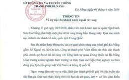 Nữ du khách Trung Quốc tử vong trong thang máy khách sạn ở Đà Nẵng
