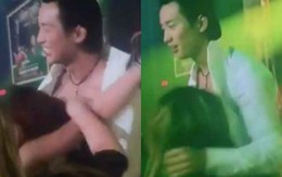 Đan Nguyên bị fan nữ cởi áo, ôm hôn táo bạo trong lúc biểu diễn