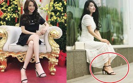 Nhã Phương bị bóc mẽ đi giày rộng nhưng biết lý do thì chị em nào cũng muốn học theo