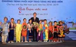 Honda Việt Nam phối hợp trao tặng Mũ bảo hiểm cho học sinh lớp Một toàn quốc năm học 2018 - 2019