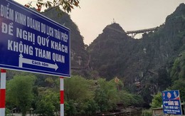 Ninh Bình: Công trình xuyên lõi Tràng An có thực đã được tháo dỡ như UBND huyện Hoa Lư thông báo?