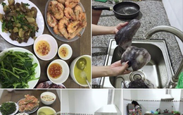 Đi du lịch Đà Nẵng, mẹ trẻ vẫn đều đặn 6h dậy đi chợ nấu cơm khiến chị em tranh cãi kịch liệt