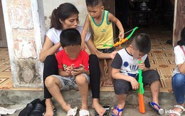 Vụ trao nhầm con 6 năm ở Hà Nội: Hai con quây quần bên mẹ Hương