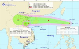 Hai áp thấp nối đuôi vào biển Đông, khả năng mạnh lên thành bão