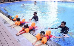 Con trẻ thích thú, bố mẹ an tâm với khóa học bơi tại Vinhomes
