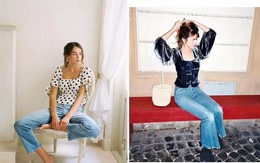 Không ngờ những thiết kế áo cổ V, cổ vuông lại có thể diện đẹp từ đi chơi tới sở làm thế này