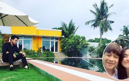 "Đột nhập" biệt thự nhà vườn đẹp như resort mini mà bạn trai doanh nhân của Hòa Minzy đang ở