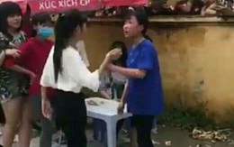 Xôn xao 2 thiếu nữ Hải Dương lao vào đánh nhau trước cổng trường tiểu học