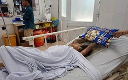 Cảnh sát bị thương khi ngăn thanh niên ngáo đá nhốt bạn gái đốt phòng trọ