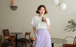 Chân váy midi vừa chống nắng lại có tới tận 4 cách lên đồ cực xinh