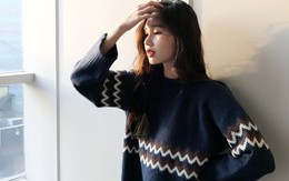 Nếu sợ áo len trơn màu nhàm chán, đã có loạt áo len họa tiết cứu giúp bạn đây