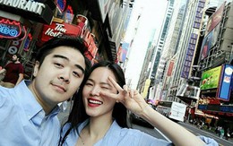 Á quân Next Top Model Tuyết Lan chụp ảnh cưới với hôn phu