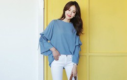 Những kiểu áo blouse hợp mốt cho nàng văn phòng